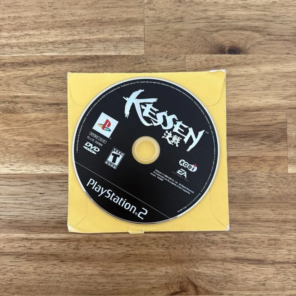 Kessen PS2 Sony PlayStation 2- Disc Only & Tested